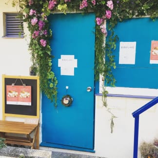 グルテンフリーおやつ通販ままがし　ままがしの日　青い扉をノックしてね 